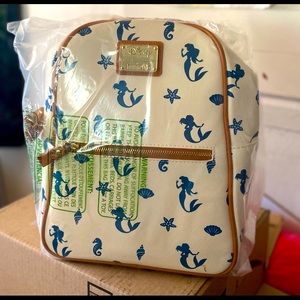 RARE! New in bag little mermaid backpack! In plastic!